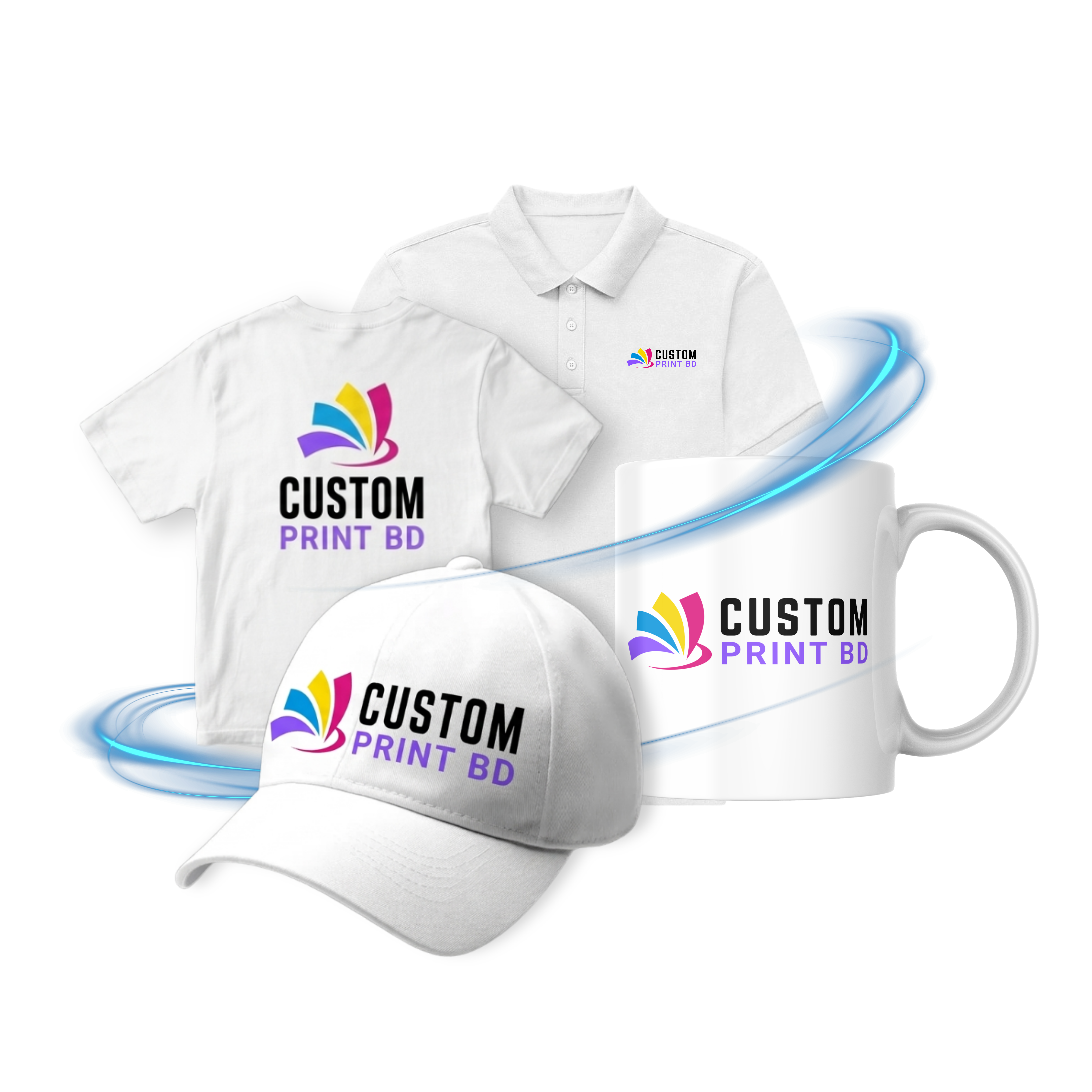 কাস্টম প্রিন্ট পণ্যসমূহ